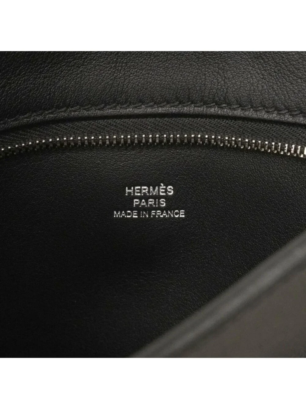 Hermes Belt Bag Pochette Plus Swift Black Silver - Picture 5 of 8